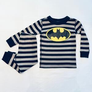 Hanna Andersson Pajamas Boys Size 2T Batman Long Sleeve Pants Set Organic Cotton